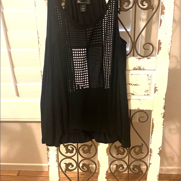 Lane Bryant Studded Embellished Blouse - Picture 2 of 6